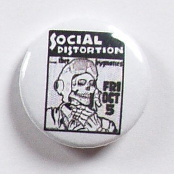 przypinka SOCIAL DISTORTION Inna marka