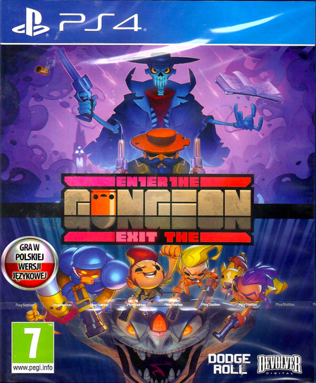 PS4 ENTER/EXIT THE GUNGEON Dodge Roll