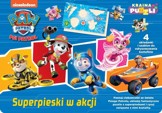 Psi Patrol Kraina Puzzli Media Service Zawada Sp. z o.o.