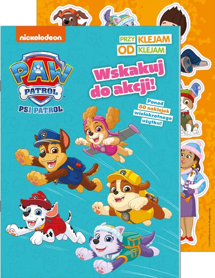 Psi Patrol Przyklejam Odklejam Media Service Zawada Sp. z o.o.
