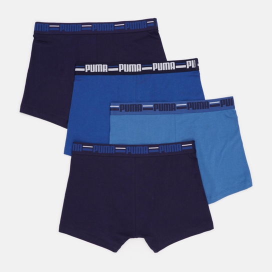 PUMA BOKSERKI BASIC BRAND 4-PACK 93819702 r M Puma