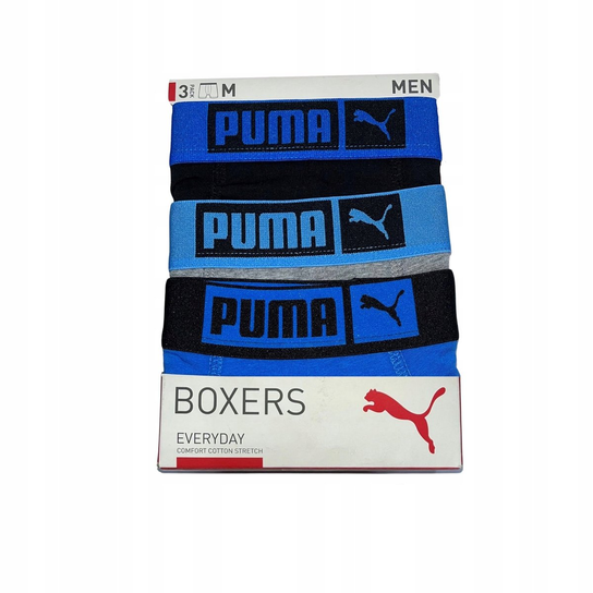 Puma Bokserki Basic Placed Logo 3-Pack 93554809 R M Puma