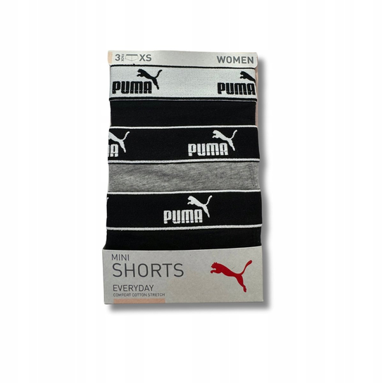Puma Majtki Basic Mini Short 3-Pack 93533602 R S Puma