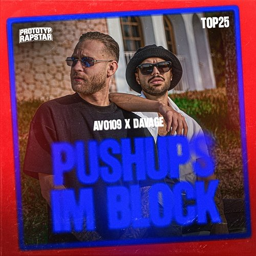 PUSHUPS IM BLOCK PROTOTYP RAPSTAR, DAVAGE, Avo109