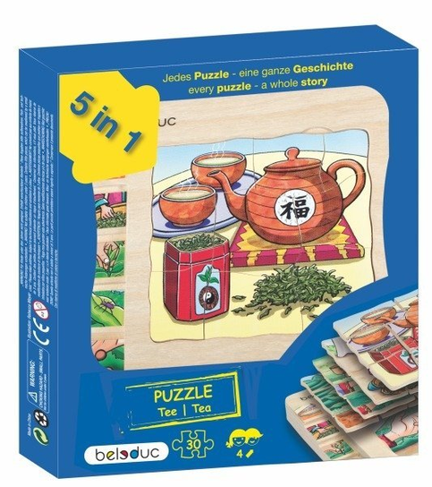 Puzzle "Uprawa herbaty" Beleduc