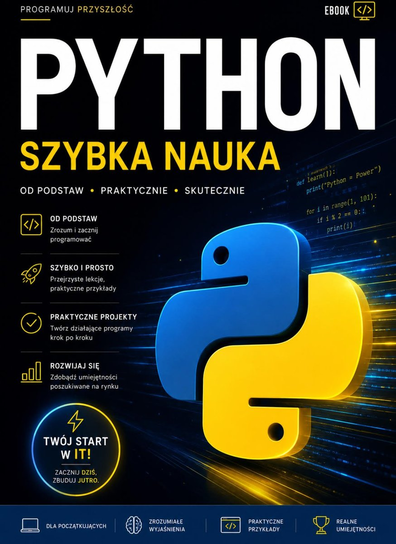 Python. Szybka Nauka - ebook PDF Błoński Bruno