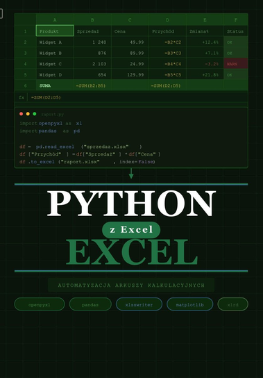 Python z Excel - ebook PDF Błoński Bruno