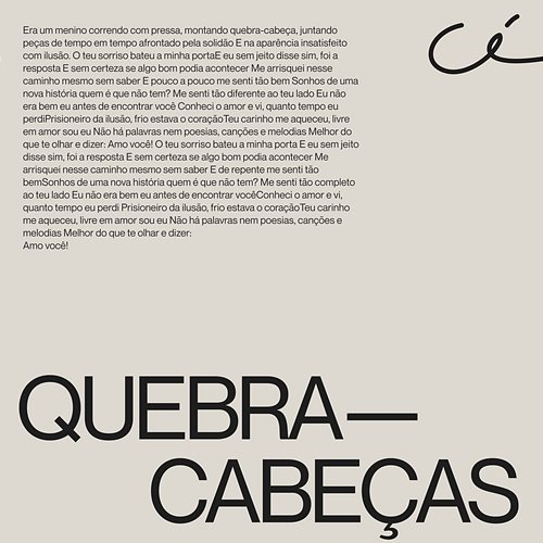Quebra-Cabeças Cé