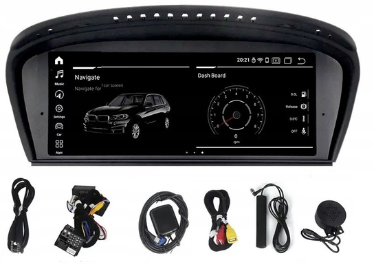 RADIO GPS ANDROID BMW E90 E91 E92 E60 E61 E62 E64 CARPLAY WIFI USB TYP CCC Projack