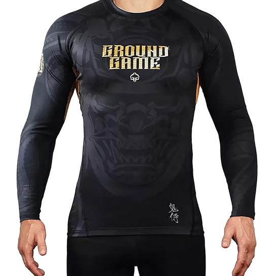 Rashguard Ground Game Oni Samurai Ground Game
