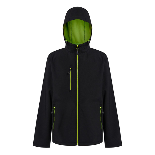 Regatta Męska Kurtka Soft Shell Navigate 2 Layer (L / Czarny) REGATTA