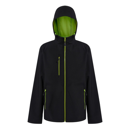 Regatta Męska Kurtka Soft Shell Navigate 2 Layer (L / Czarny) REGATTA