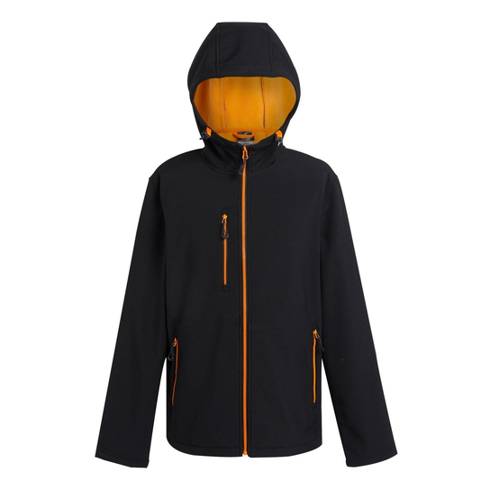 Regatta Męska Kurtka Soft Shell Navigate 2 Layer (M / Czarny) REGATTA