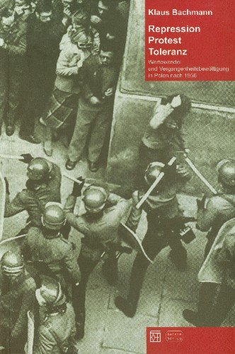 Repression Protest Toleranz Bachmann Klaus