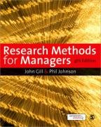 Research Methods for Managers Gill John H.