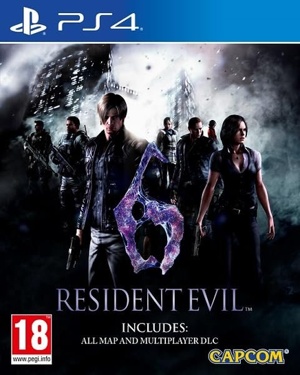 Resident Evil 6, PS4 Capcom