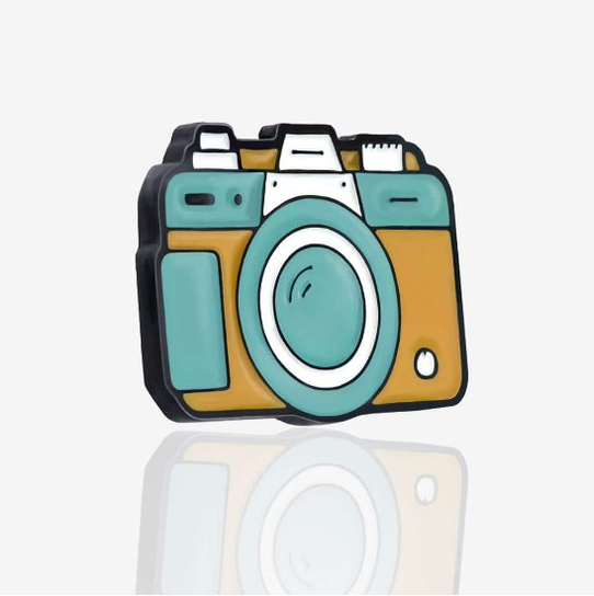 Retro Camera Pinswear