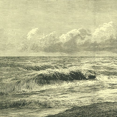 Röd strand I.B. Sundström