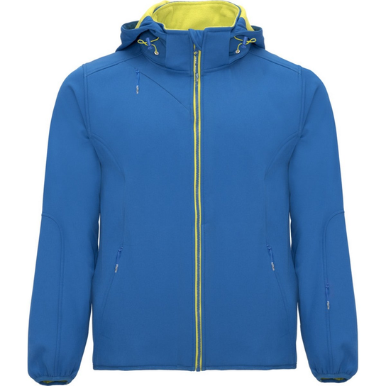 Roly Męska Kurtka Soft Shell Siberia (M / Cyan) ROLY