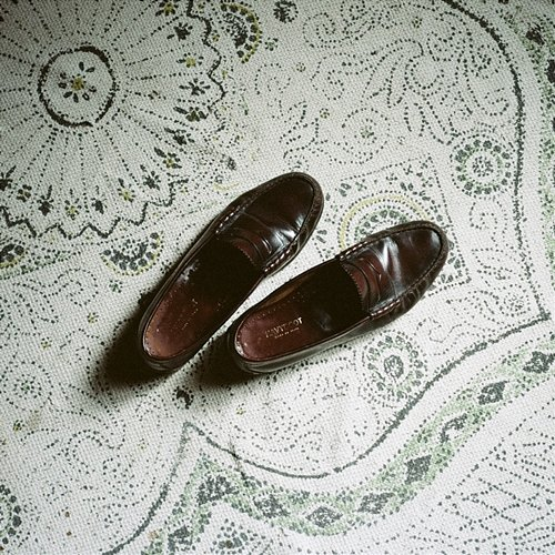 Rote Lederloafer 3310, kittyyy, poppi