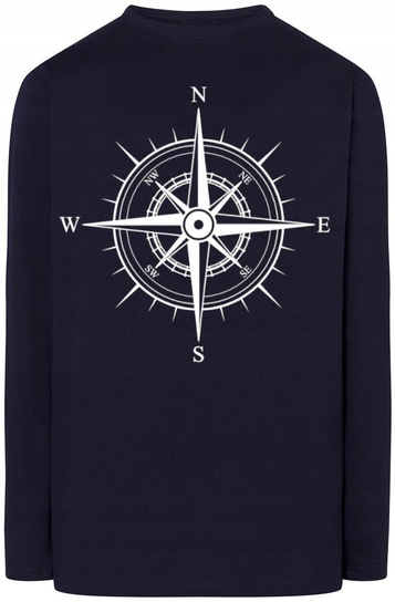 Róża Wiatrów Kompas Męski Longsleeve Rozm.XXL Inna marka