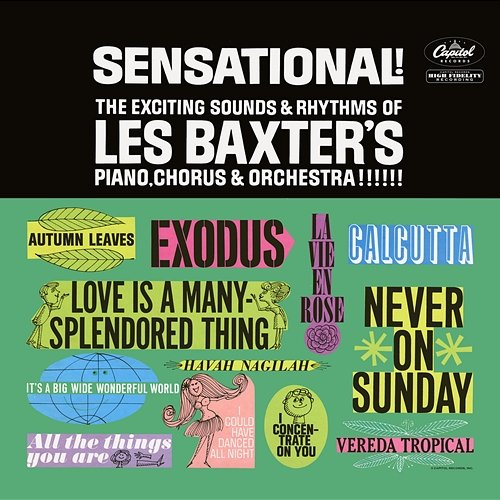 Sensational! LES BAXTER
