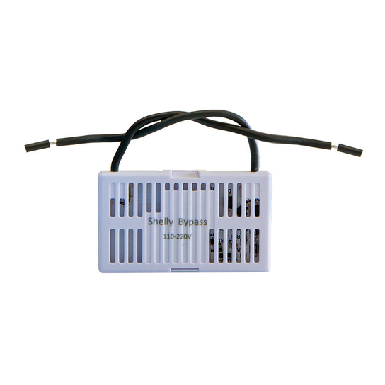 Shelly, Bypass Dodatek do 1L i DIMMER2, 059191 Shelly