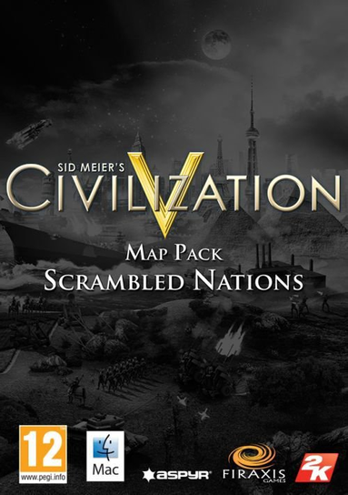 Sid Meier's Civilization V: Scrambled Nations Map Pack, PC Firaxis