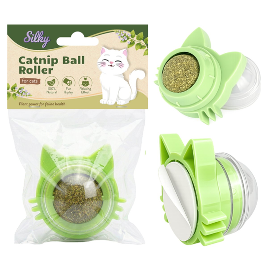 Silky Catnip Ball Roller Silky