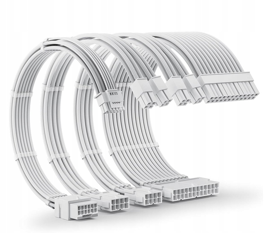 Silver Monkey X Ninigi Cable Extensions White SILVER MONKEY