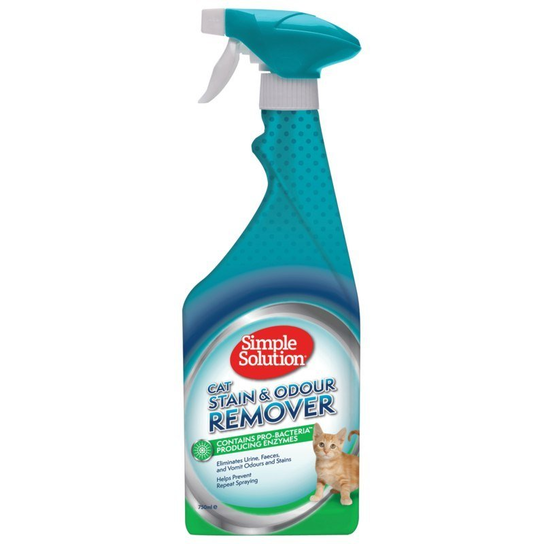 Simple Solution Stain & Odour Remover Cat 750ml Simple Solution