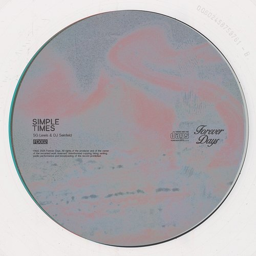 Simple Times SG Lewis, DJ Seinfeld