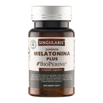 Singularis Melatonina plus, Suplement diety, 30 kapsułek Singularis