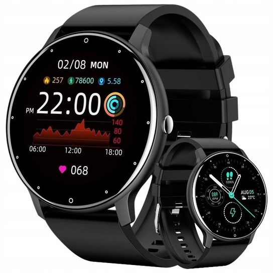 SMARTWATCH MĘSKI GRAVITY SMS FB MENU PL +GRAWER Gravity