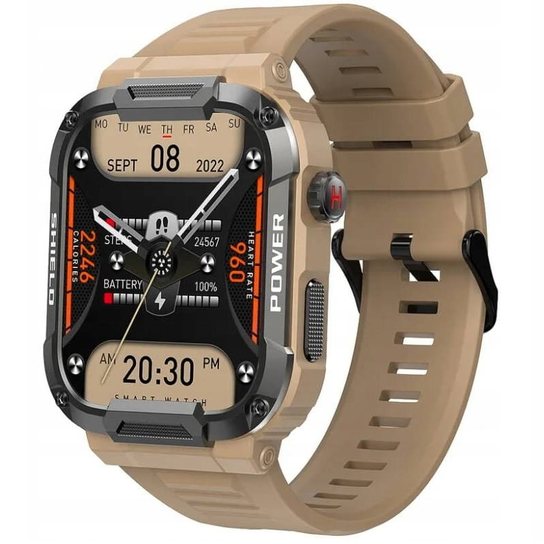 Smartwatch Męski Rubicon Rncf07 Brązowy Rubicon