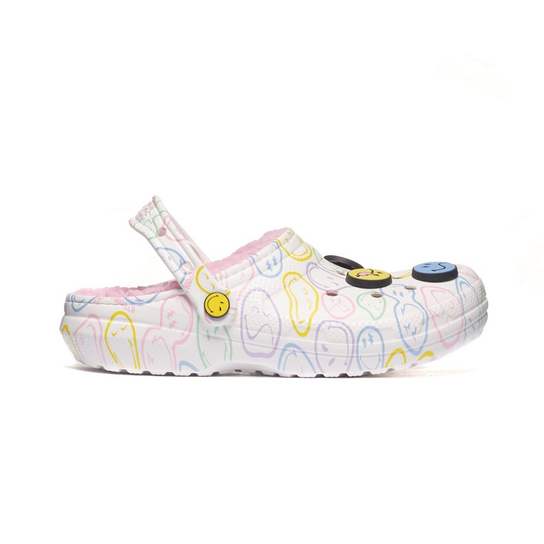 Smiley Classic Lined Clog Crocs