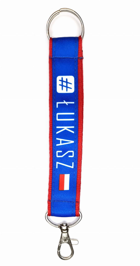 Smycz brelok do kluczy Łukasz Inna marka