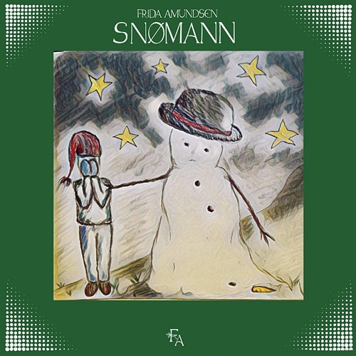 Snømann Frida Amundsen