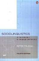 Sociolinguistics Trudgill Peter