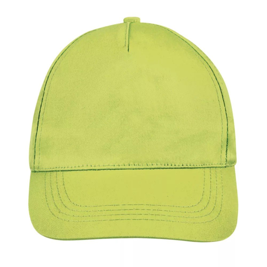 SOLS Buzz 5 Panel Baseball Cap (OS / Zielony) SOLS