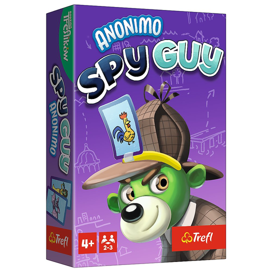 Spy Guy, Gra Anonimo, gra planszowa, Trefl Trefl