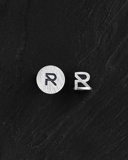 Srebrny mono - kolczyk REYTEL Reytel Jewelry