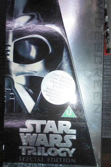 Star Wars trilogy vhs Brak