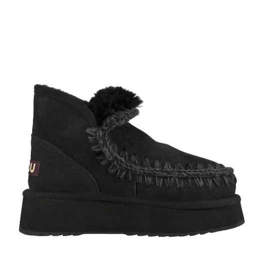 stivali donna mou - mini eskimo platform boot - nero Inna marka