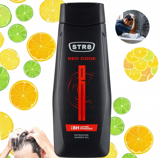 STR8 Żel Pod Prysznic 400ml Red Code Inny marka
