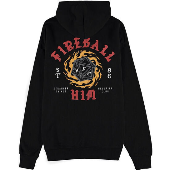 Sudadera Capucha Fireball Stranger Things Difuzed