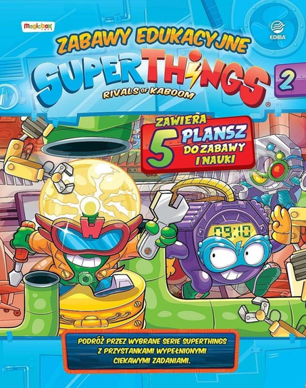 Superthings 1 Szt. Mix + 3 Figurki Br Ediba Magic Box