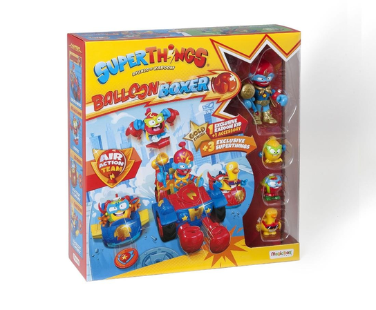 SuperThings, Balloon Boxer, zestaw z figurką SuperThings