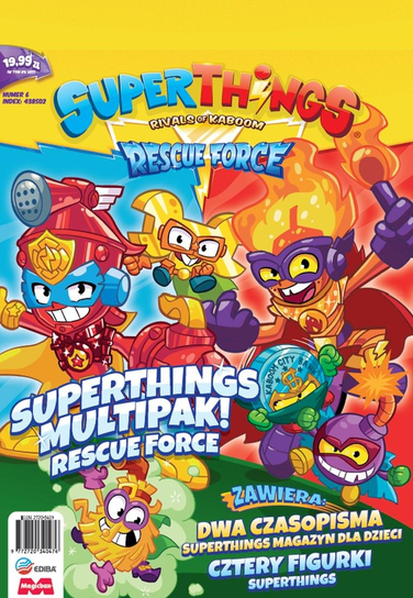 SuperThings Magazyn dla Dzieci Multipak Ediba Polska Sp. z o.o.