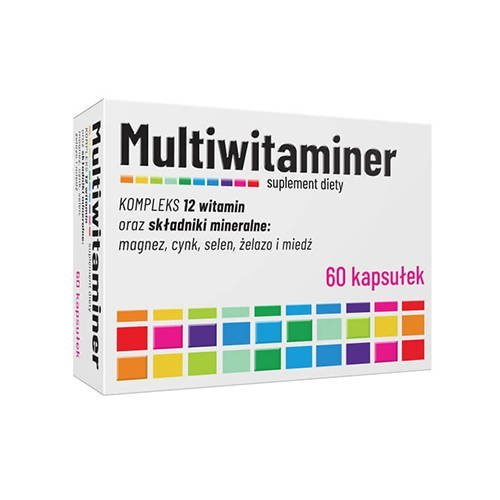 Suplement diety, Alg Pharma Multiwitaminer - 60Kaps ALG PHARMA